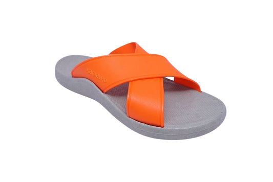 Crossy Grey Sole Orange Strap