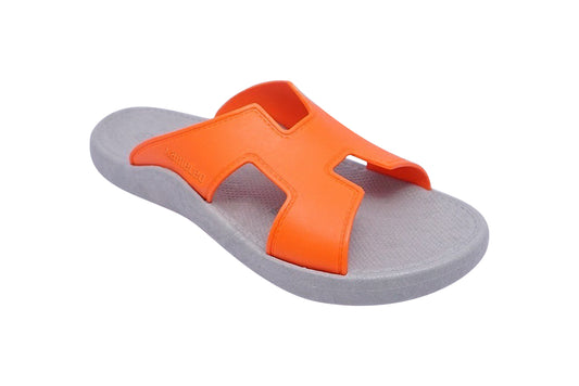 Hermey Grey Sole Orange Strap