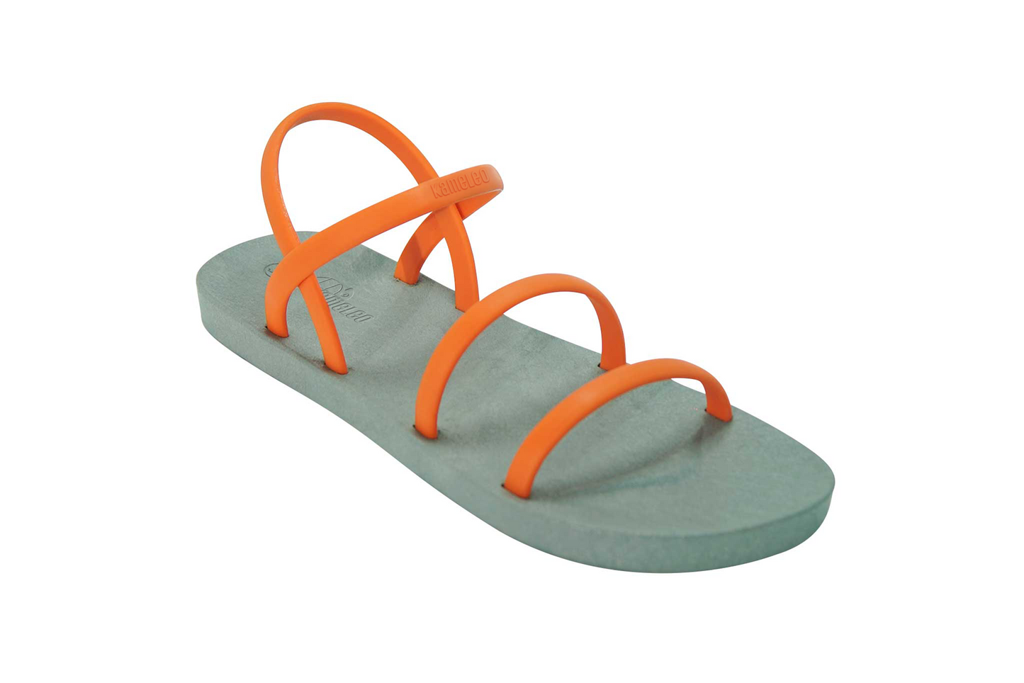 Twin Slim Grey Sole Orange Strap