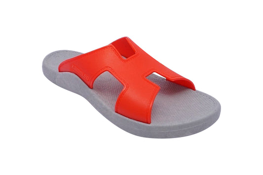 Hermey Grey Sole Red Strap