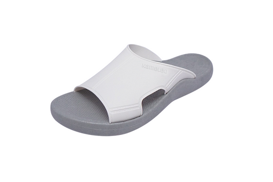 Jangy Grey Sole White Strap