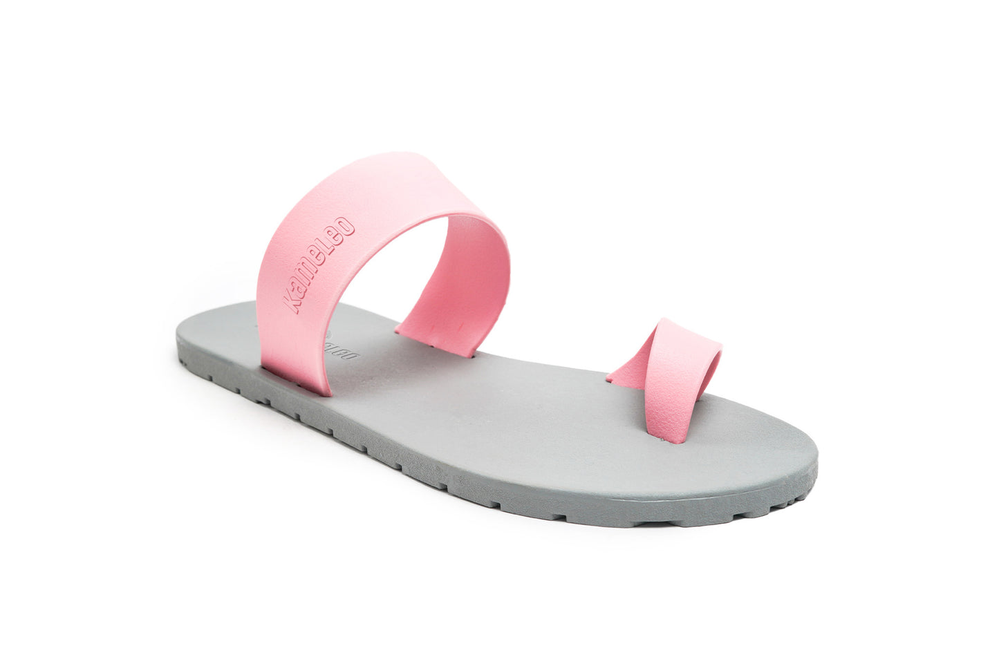 Pop Thumb Kids Grey Sole LightPink Strap