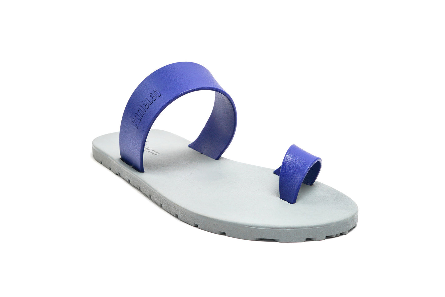 Pop Thumb Kids Grey Sole Blue Strap