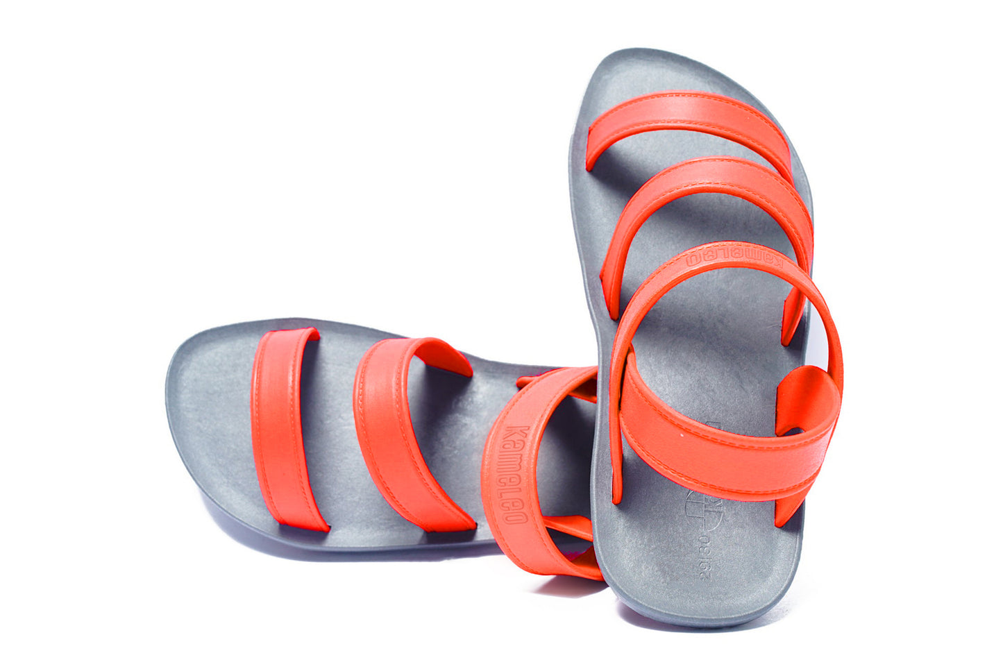Twin Plus Kids Grey Sole Orange Strap