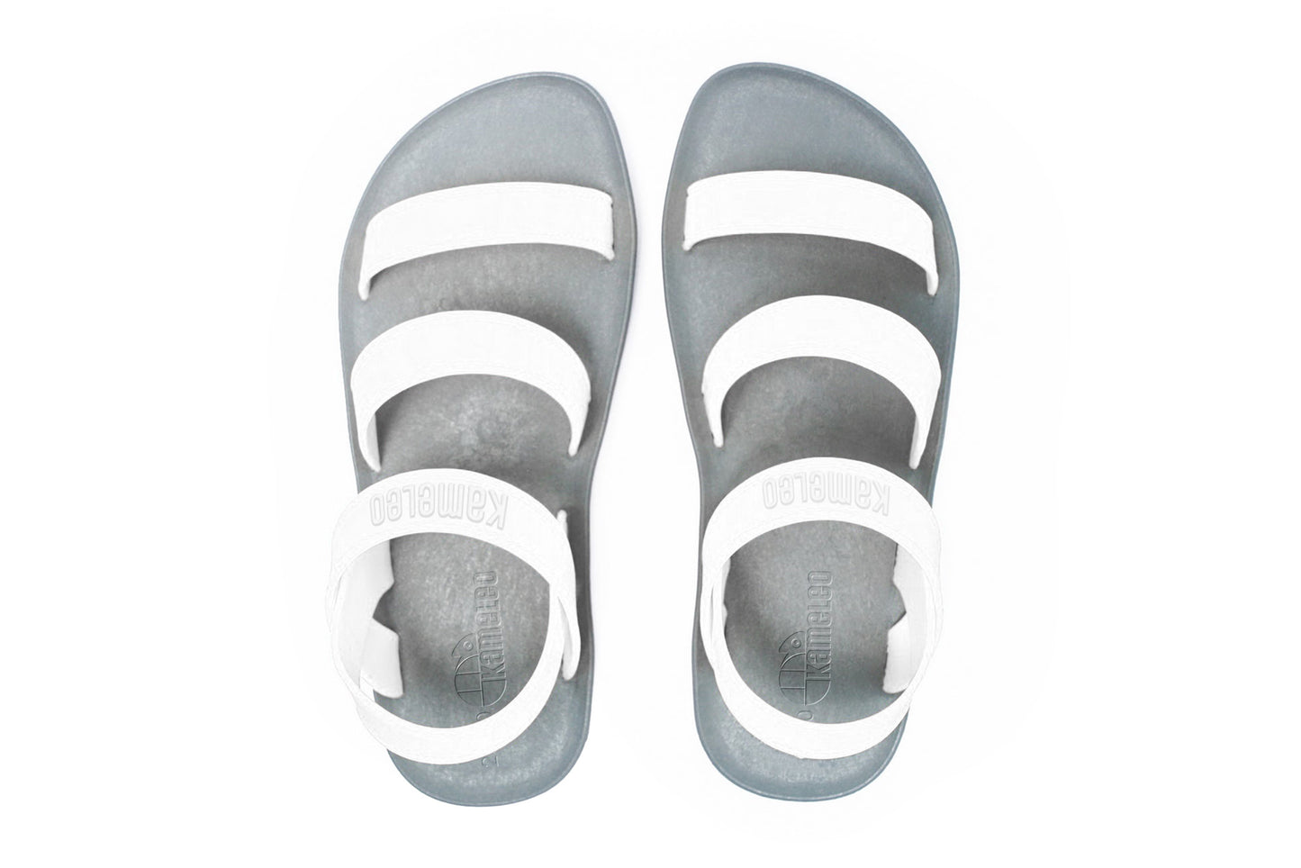 Twin Plus Kids Grey Sole White Strap