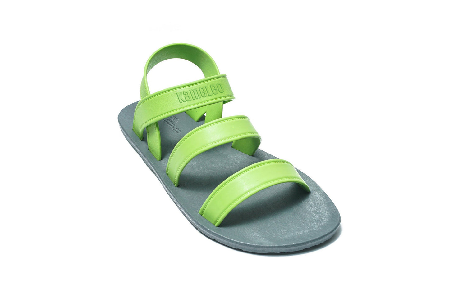 Twin Plus Kids Grey Sole Lime Strap