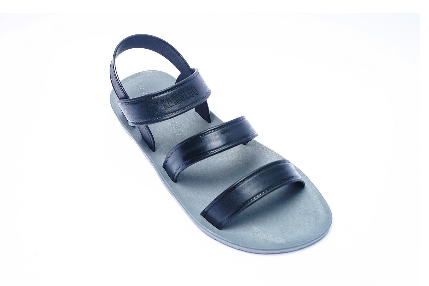Twin Plus Kids Grey Sole Black Strap