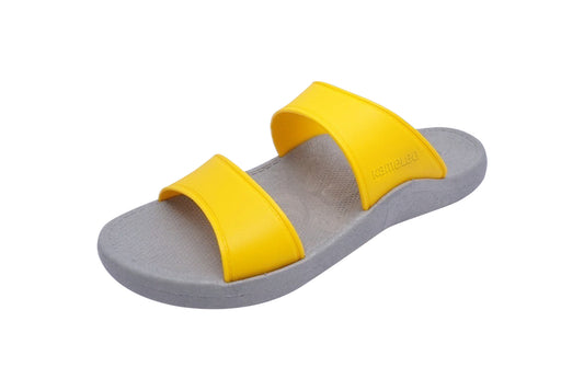 Twinny Grey Sole Yellow Strap