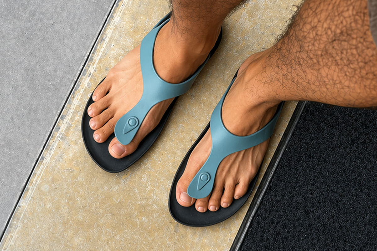 Candy Black Sole Grey Strap