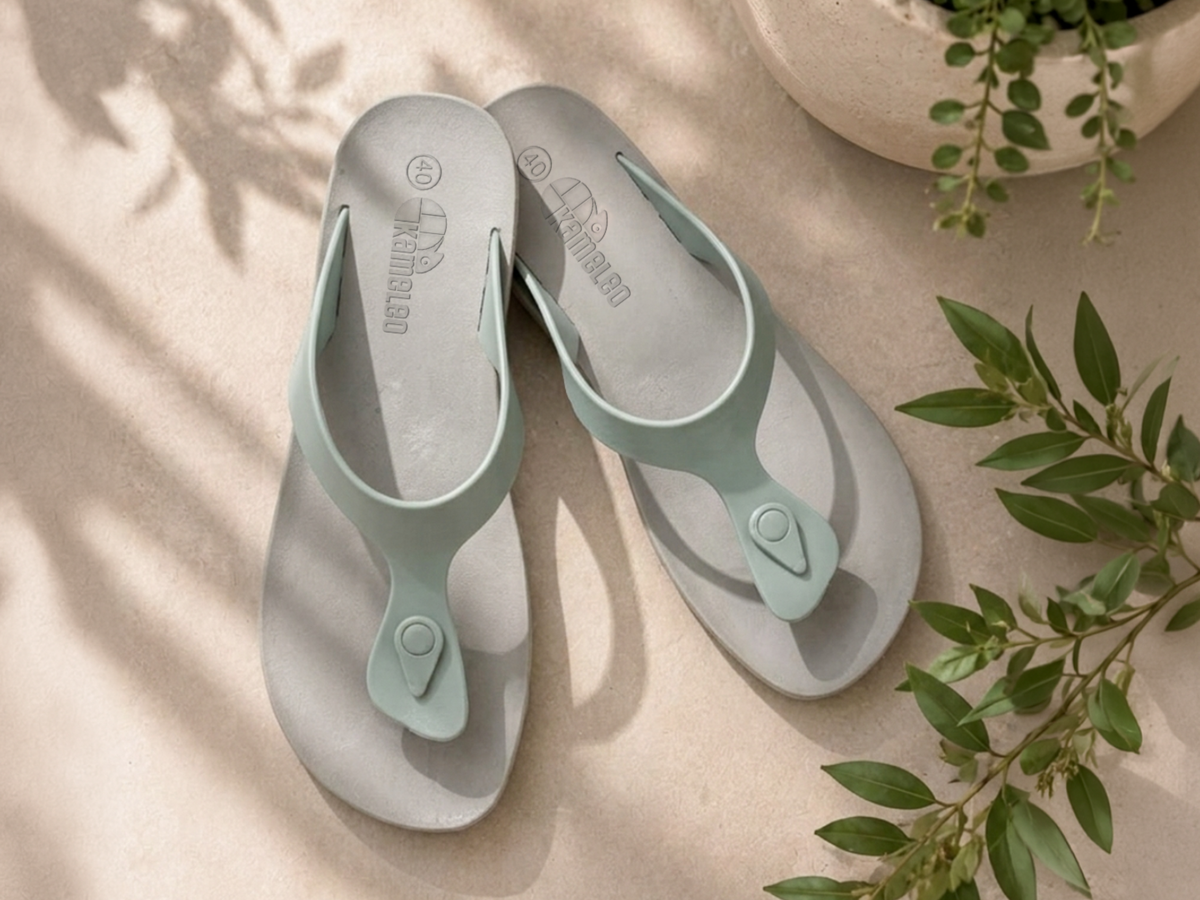 Candy Grey Sole Grey Strap