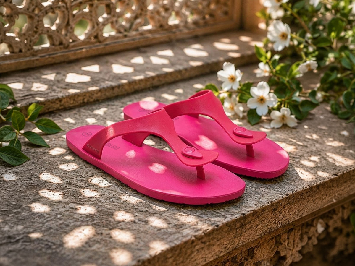 Candy Pink Sole Pink Strap