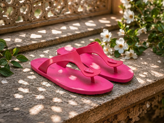 Candy Pink Sole Pink Strap