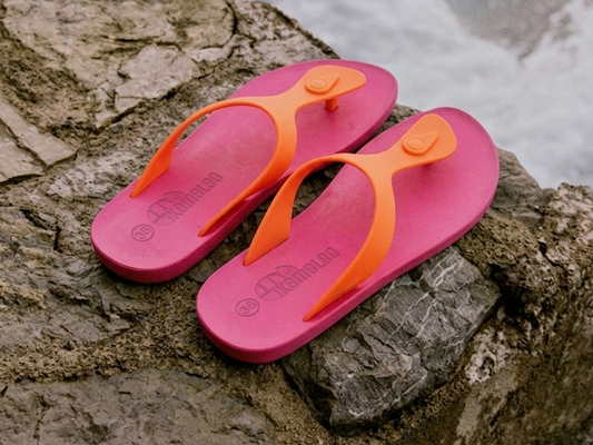 Candy Pink Sole Orange Strap