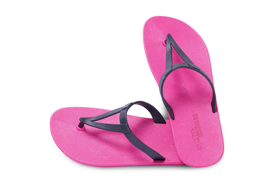 Eiffel Pink Sole Black Strap