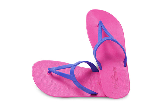 Eiffel Pink Sole Blue Strap