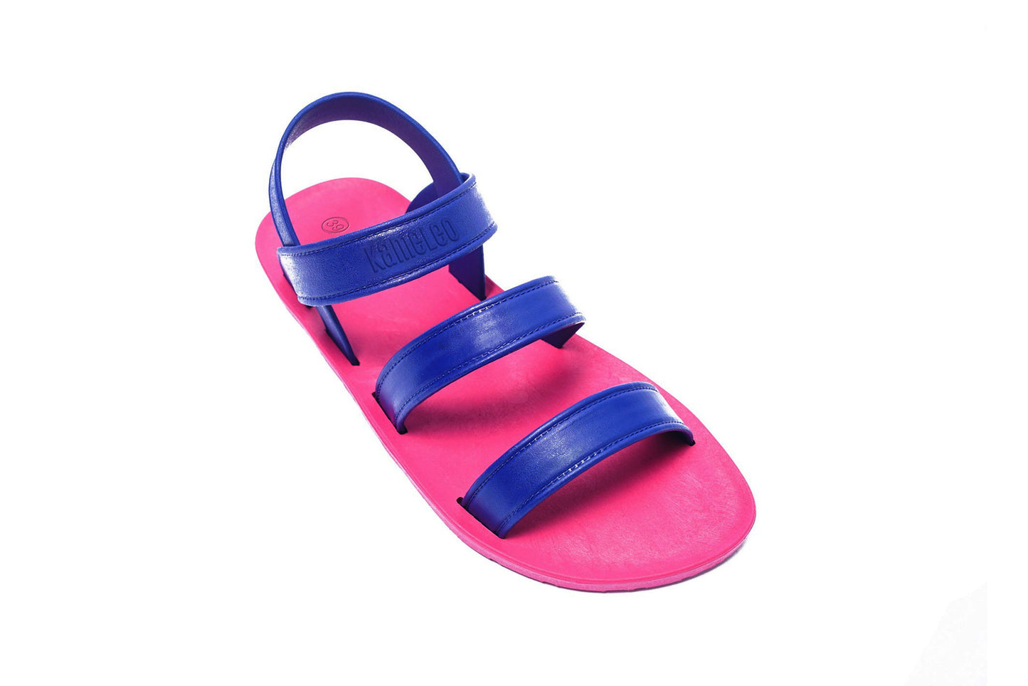 Twin Plus Pink Sole Blue Strap