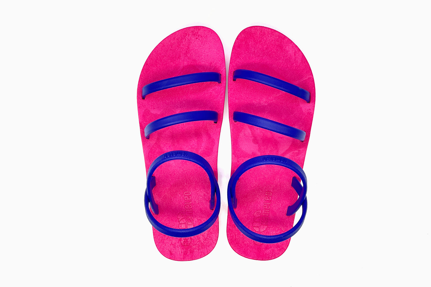 Twin Slim Pink Sole Blue Strap