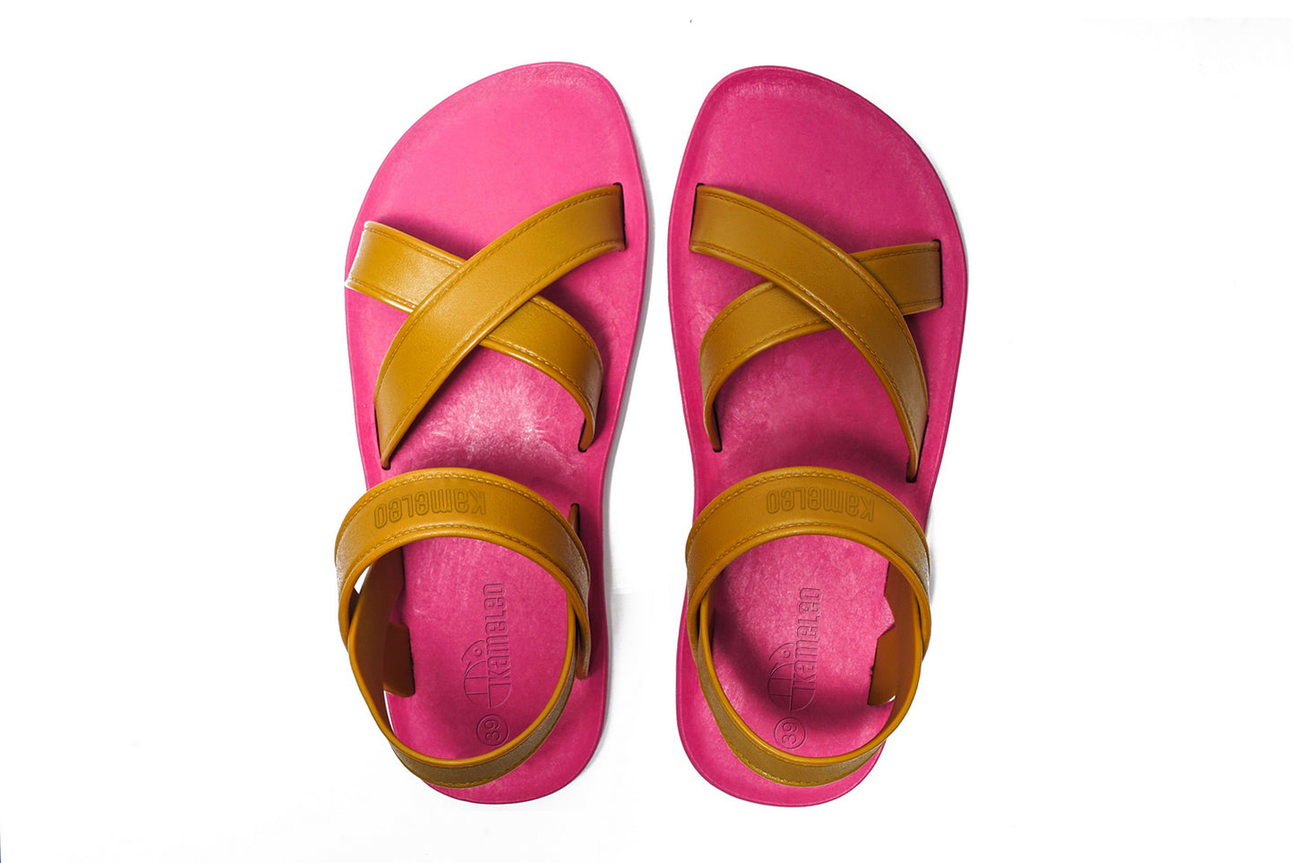 Cross Plus Pink Sole Caramel Strap