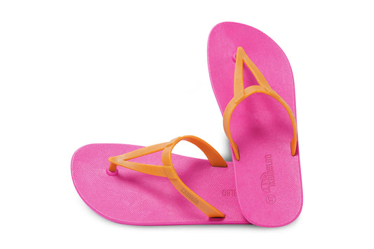 Eiffel Pink Sole Caramel Strap