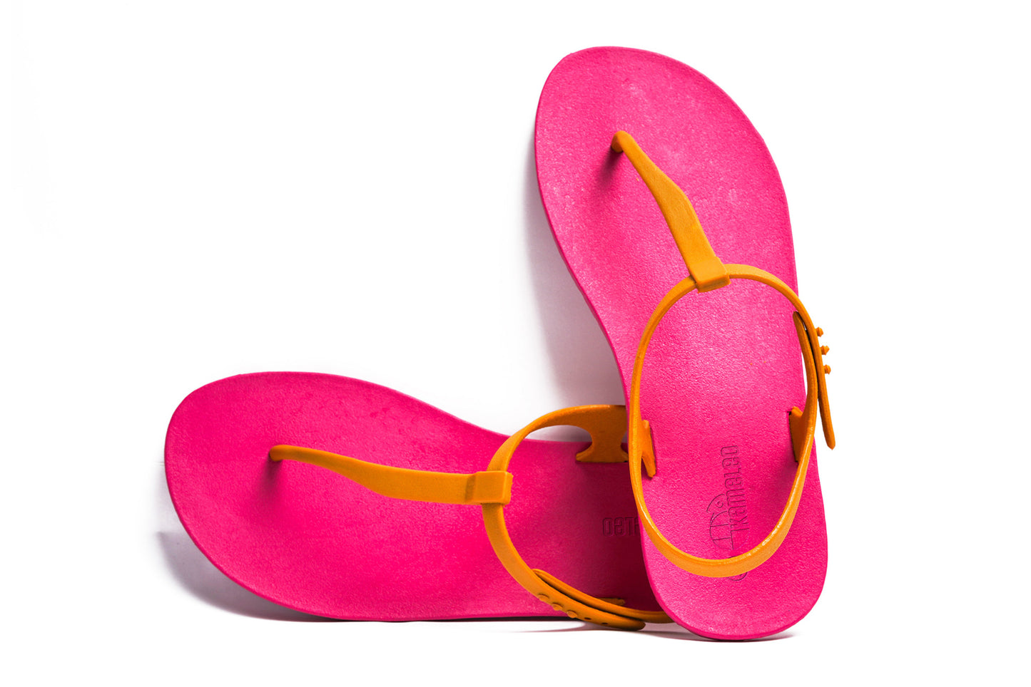 Saily Pink Sole Caramel Strap
