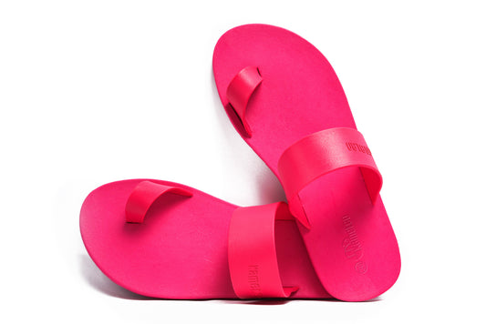 Pop Thumb Pink Sole Pink Strap