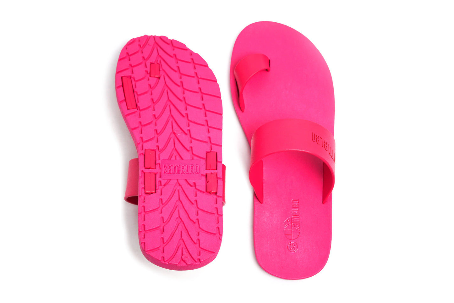 Pop Thumb Pink Sole Pink Strap