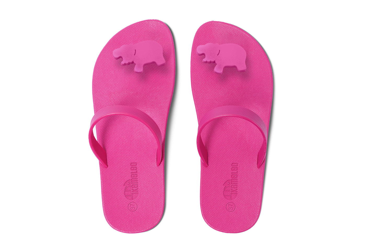 Poppi Hippo Pink Sole Pink Strap