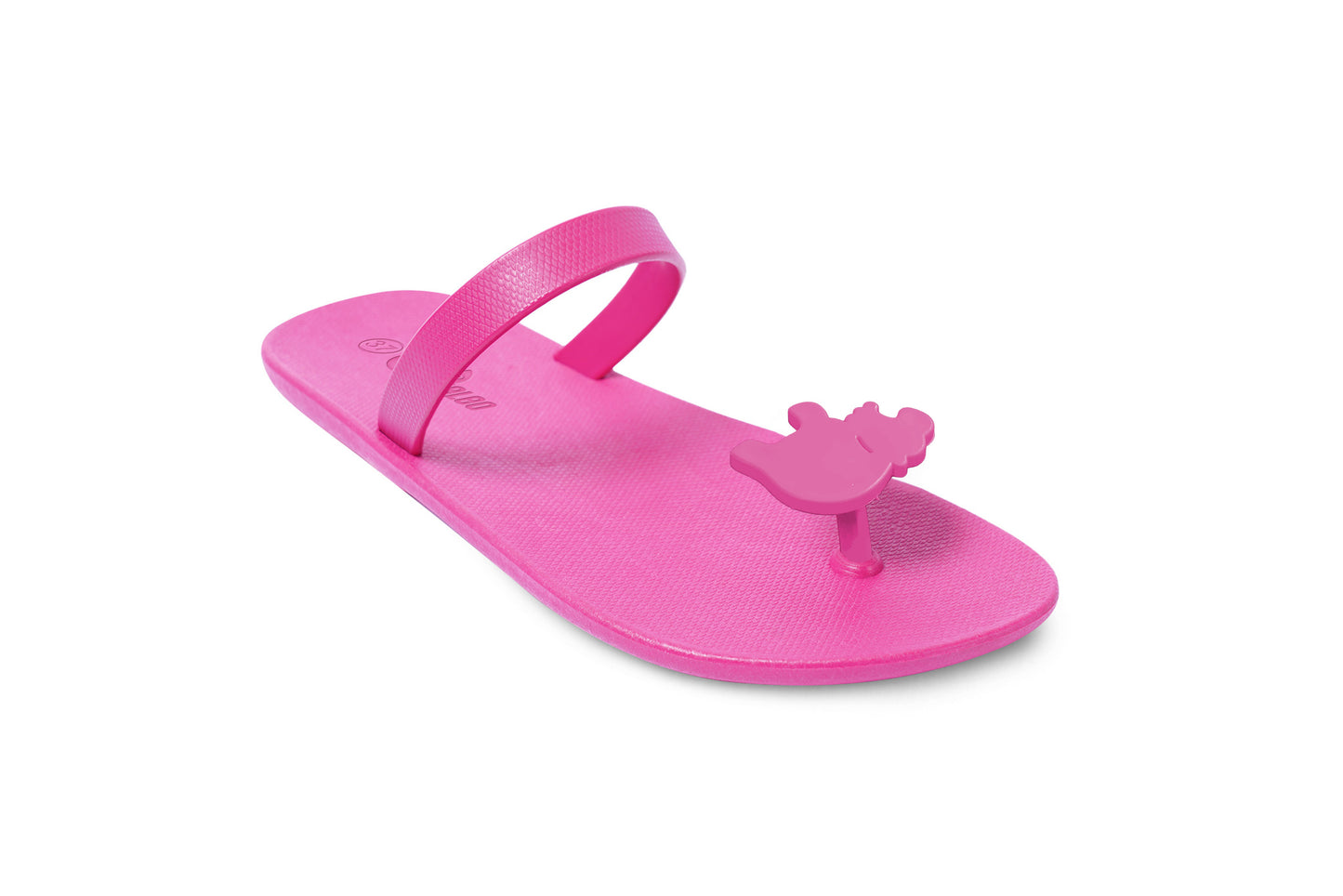 Poppi Hippo Pink Sole Pink Strap