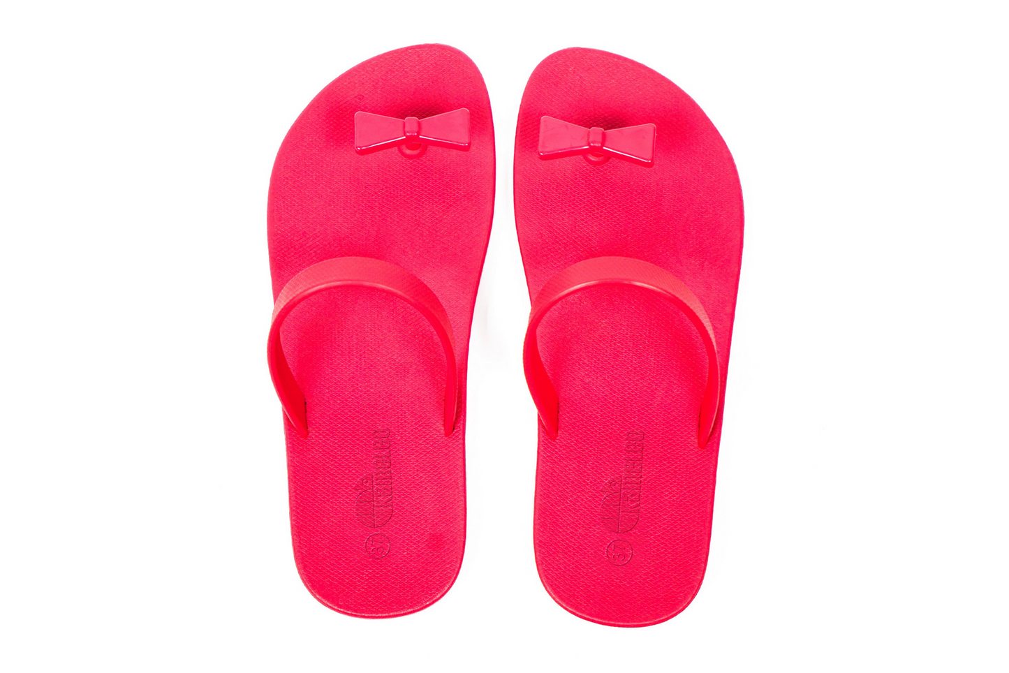 Poppi Bow Pink Sole Pink Strap