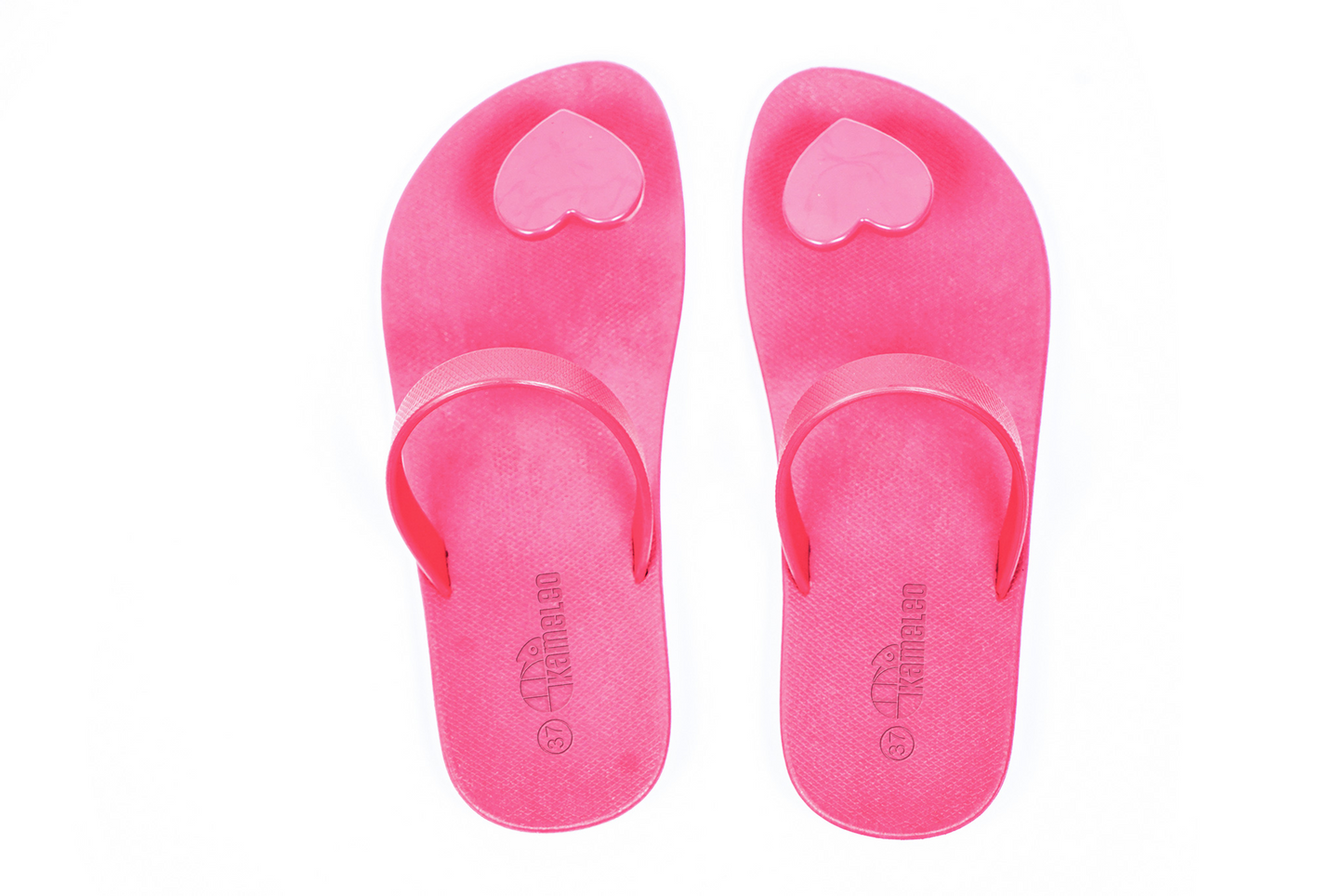 Poppi Heart Pink Sole Pink Strap