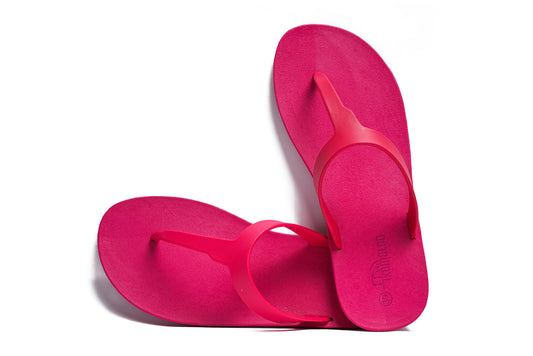 Thongs Pink Sole Pink Strap