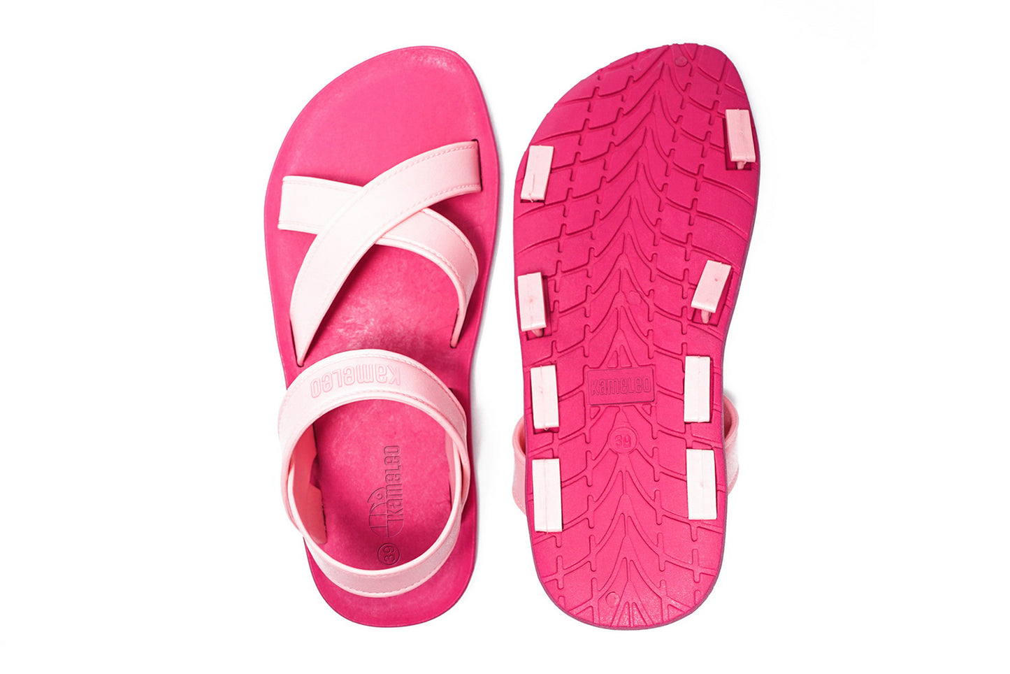 Cross Plus Pink Sole LightPink Strap