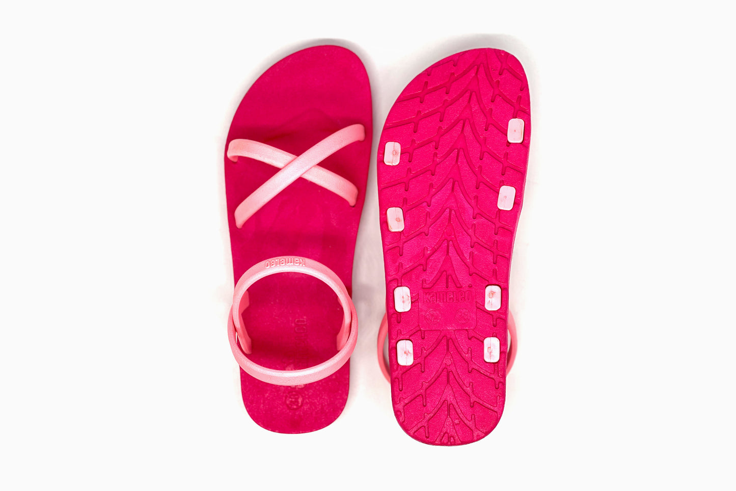 Cross Slim Pink Sole LightPink Strap