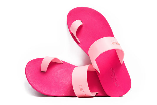 Pop Thumb Pink Sole LightPink Strap