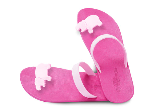 Poppi Hippo Pink Sole LightPink Strap