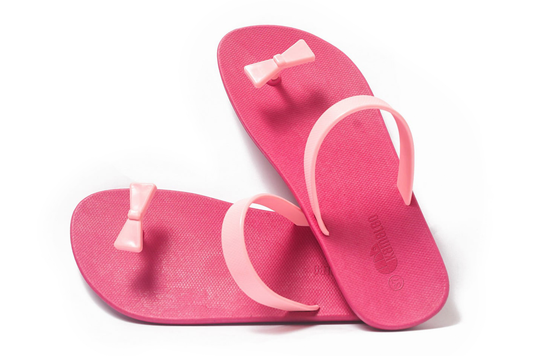 Poppi Bow Pink Sole LightPink Strap