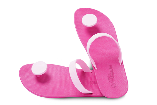Poppi Dot Pink Sole LightPink Strap