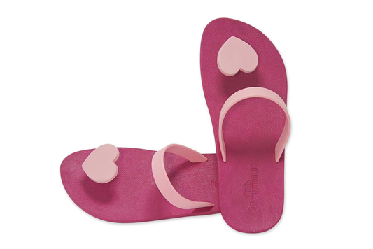 Poppi Heart Pink Sole LightPink Strap