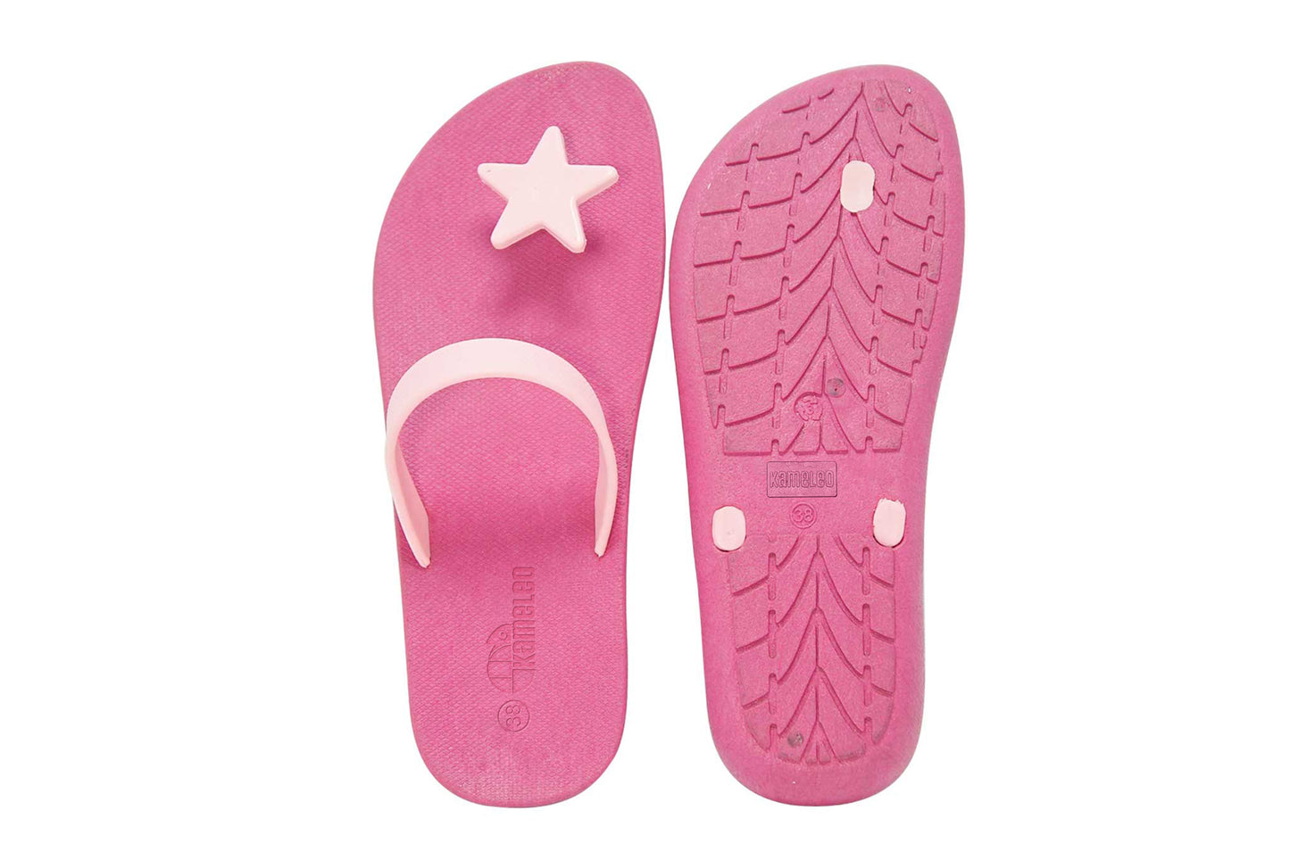 Poppi Star Pink Sole LightPink Strap