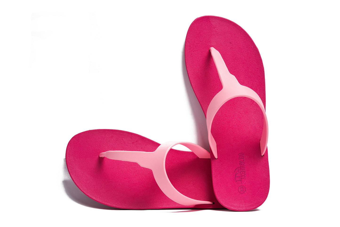 Thongs Pink Sole LightPink Strap