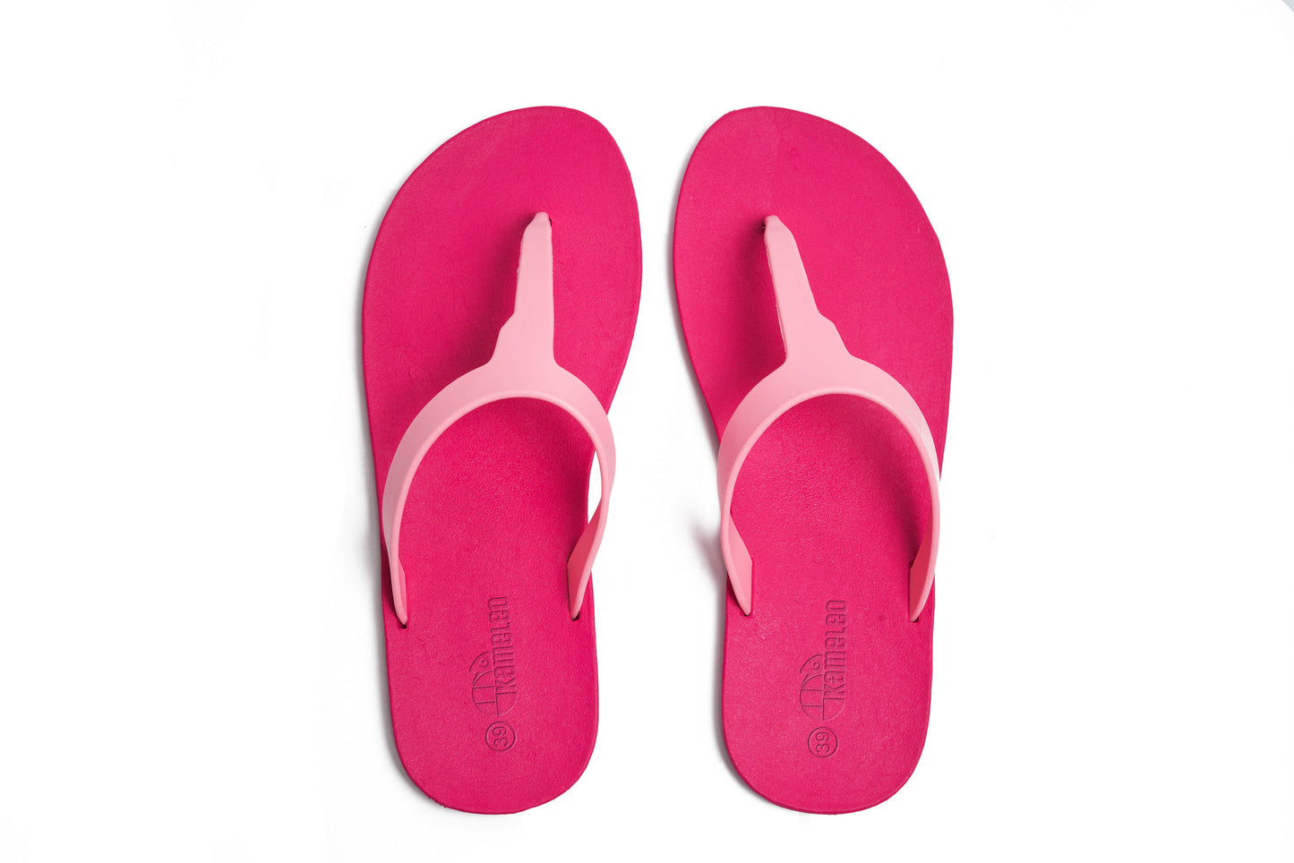 Thongs Pink Sole LightPink Strap