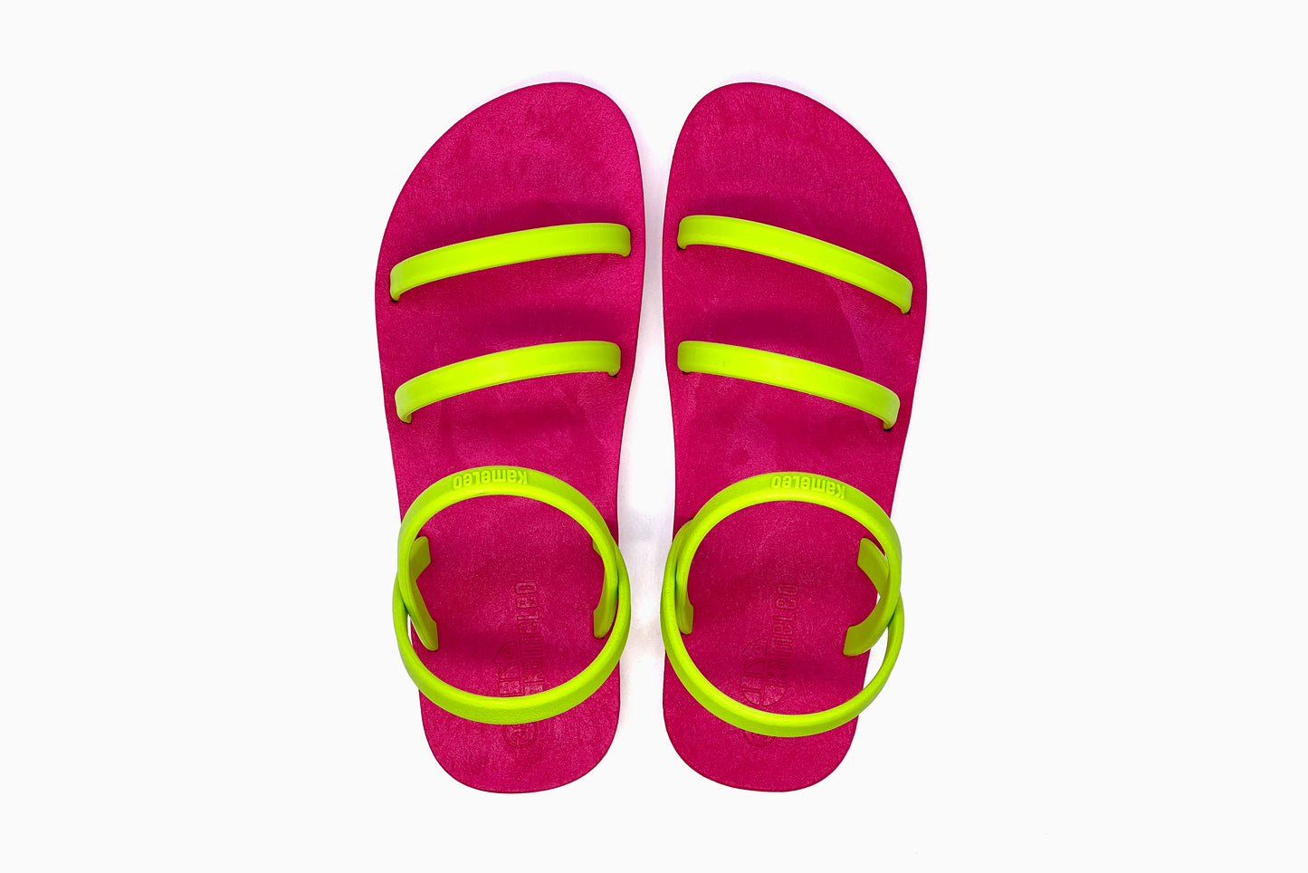 Twin Slim Pink Sole Lime Strap