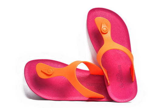 Candy Pink Sole Orange Strap