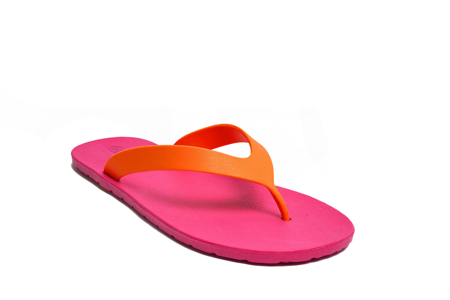 Flippy Pink Sole Orange Strap