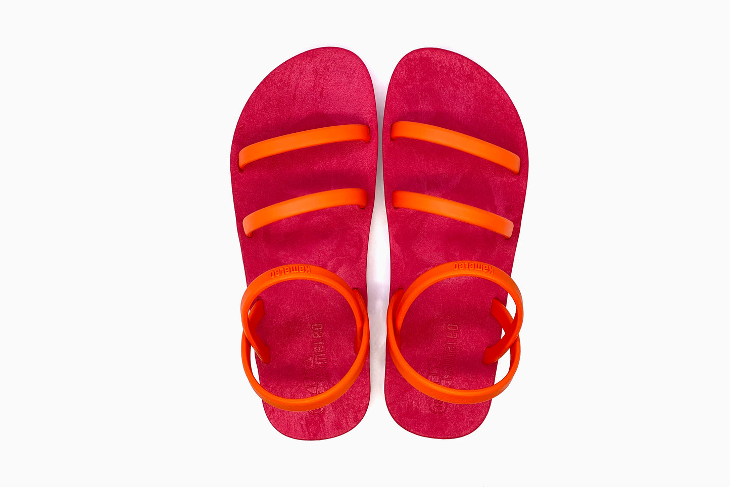 Twin Slim Pink Sole Orange Strap