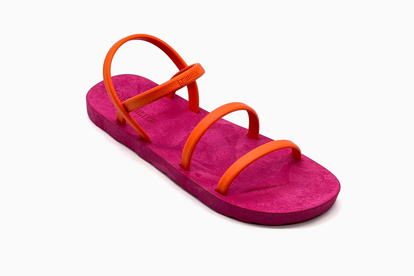 Twin Slim Pink Sole Orange Strap