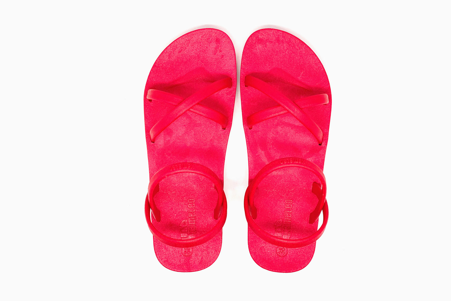 Cross Slim Pink Sole Pink Strap