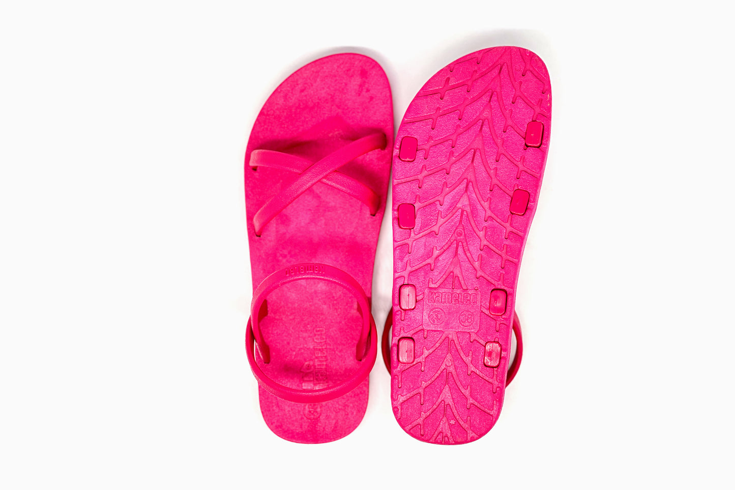 Cross Slim Pink Sole Pink Strap