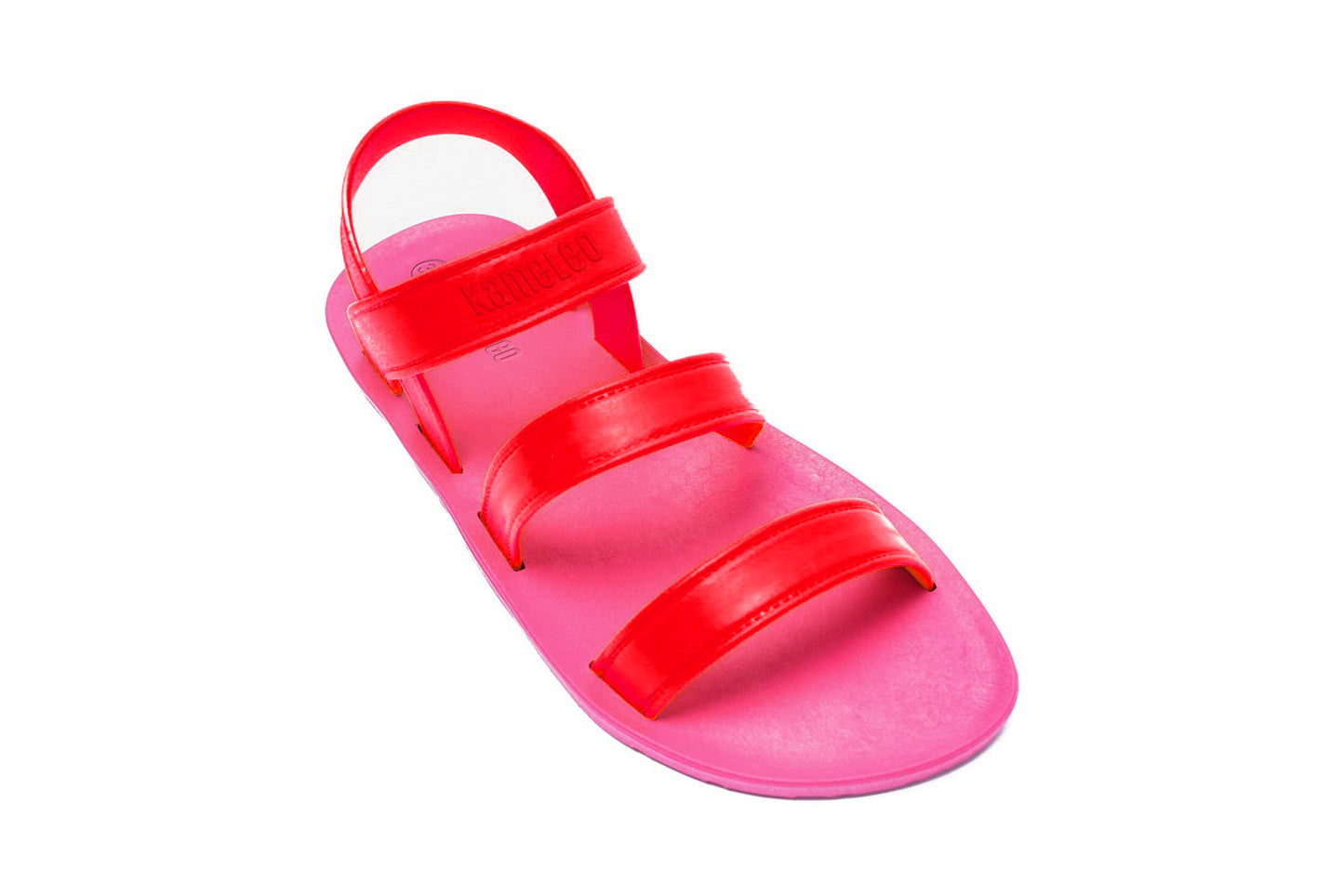 Twin Plus Pink Sole Red Strap