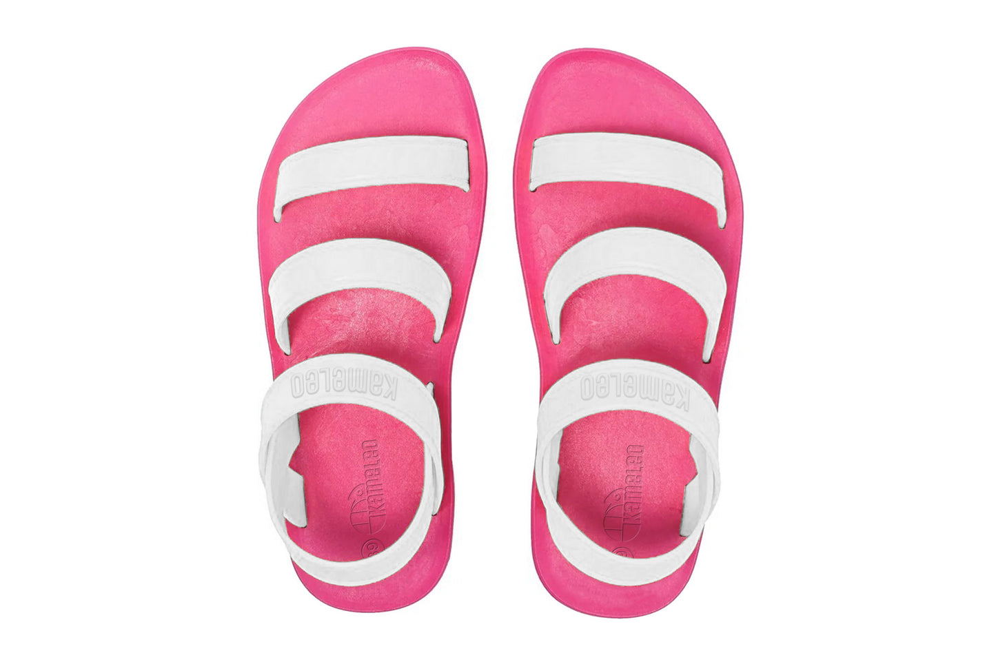 Twin Plus Pink Sole White Strap